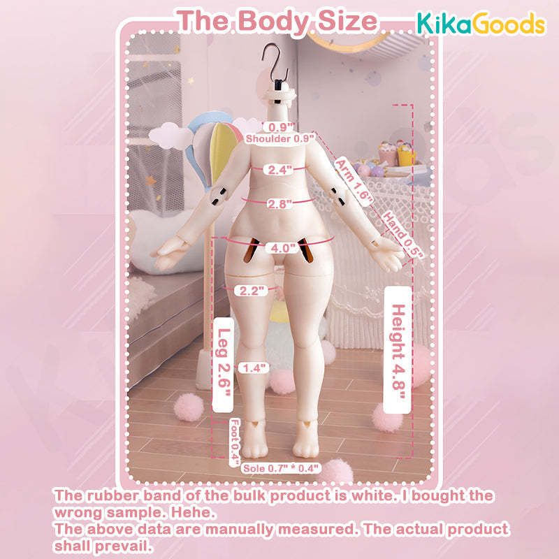 Moon Jumping Time Bunny Series 1/12 Action Figure BJD Blind Box