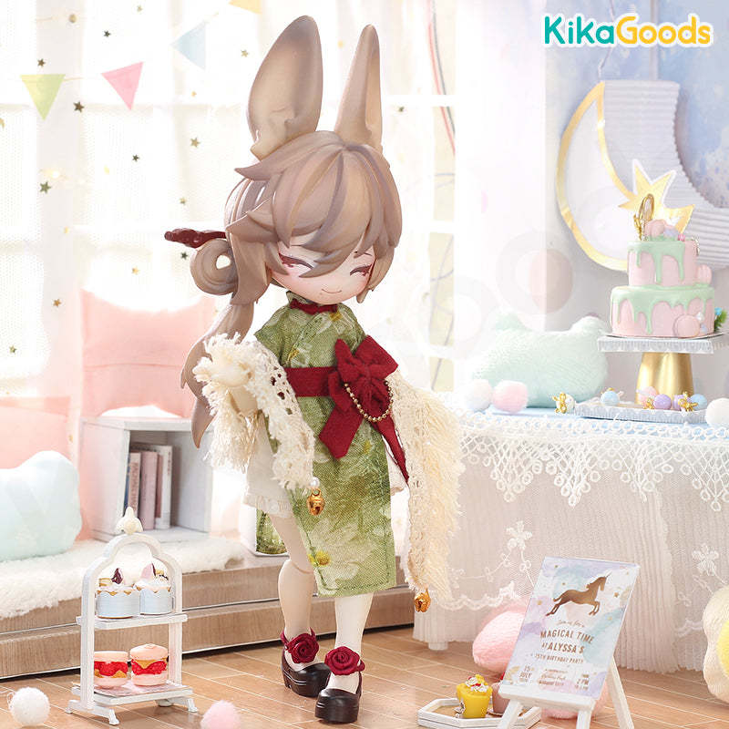 Moon Jumping Time Bunny Series 1/12 Action Figure BJD Blind Box