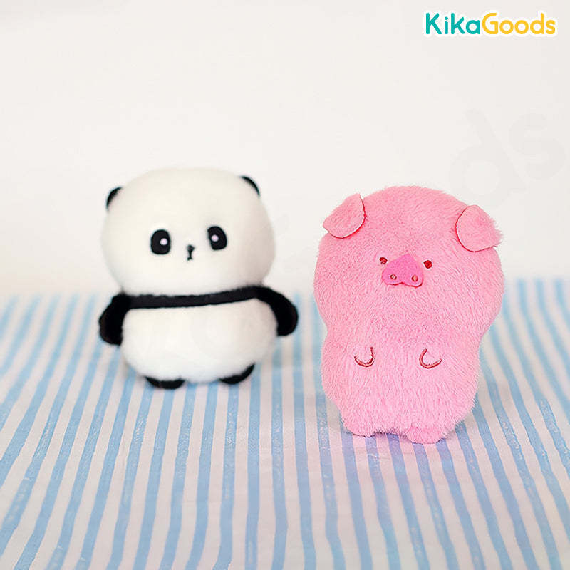 MoMo Family Animal Series Refrigerator Magnet Plush Blind Bag