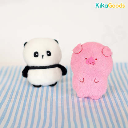 MoMo Family Animal Series Refrigerator Magnet Plush Blind Bag