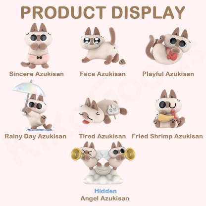 Nobeko Heartwarming Azukisan's Daily Life 3rd Version Blind Box