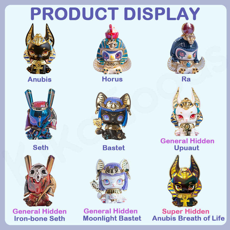 Aaru Garden Ancient Egypt Mythology Top Student Series Blind Box