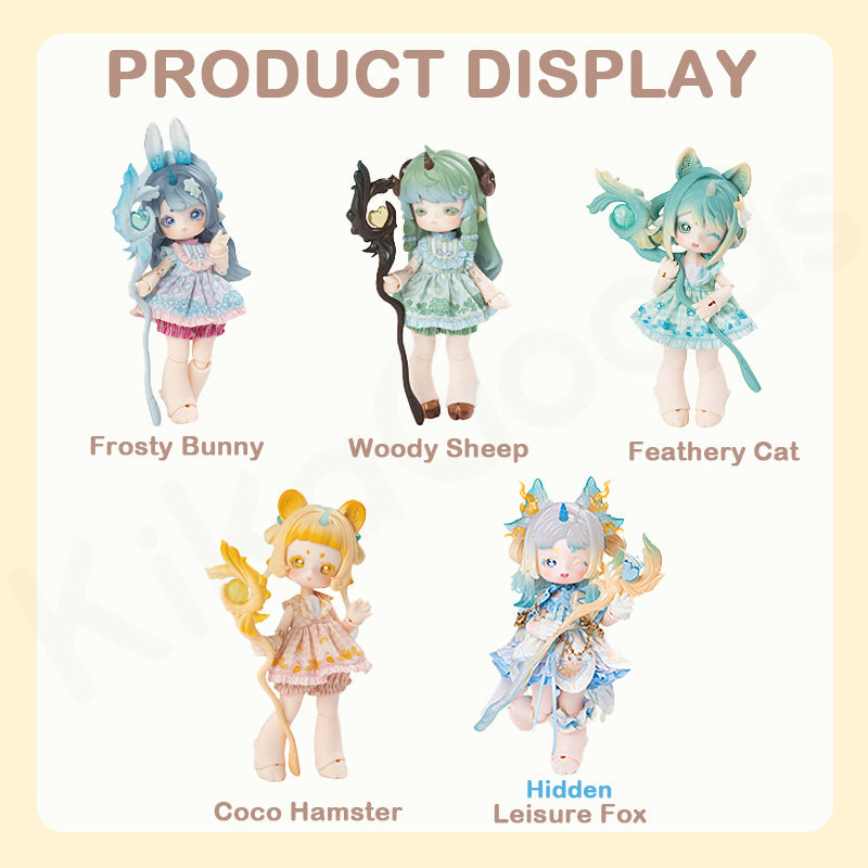 Antu Cute Beast Magic Series Action Figure BJD Blind Box