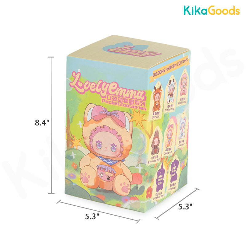 Lovely Emma Pocket Zoo Series Plush Blind Box