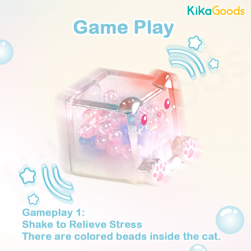 Square Cat Big Size Ice Cube Series Blind Box