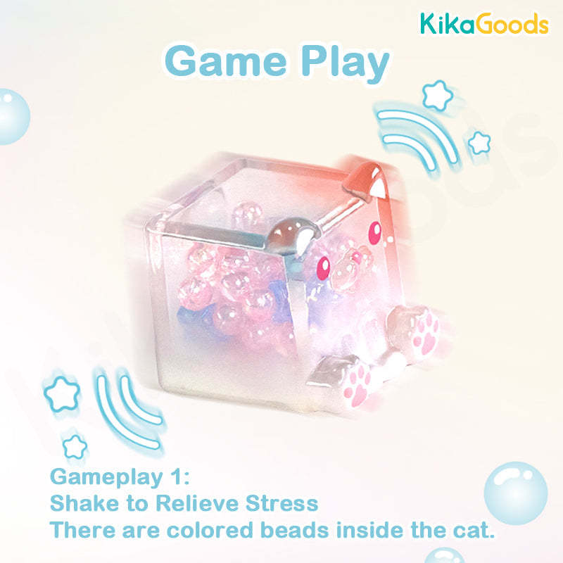 Square Cat Big Size Ice Cube Series Blind Box
