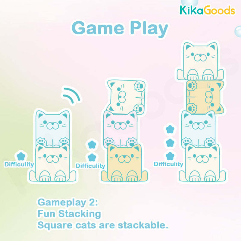 Square Cat Big Size Ice Cube Series Blind Box