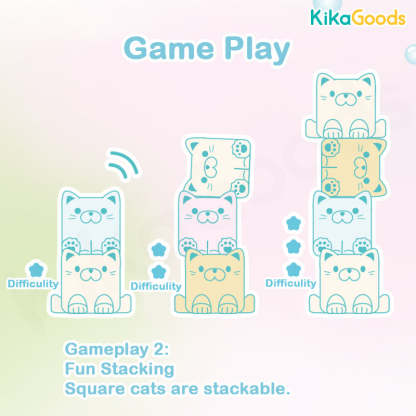 Square Cat Big Size Ice Cube Series Blind Box