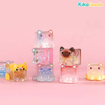 Square Cat Big Size Ice Cube Series Blind Box