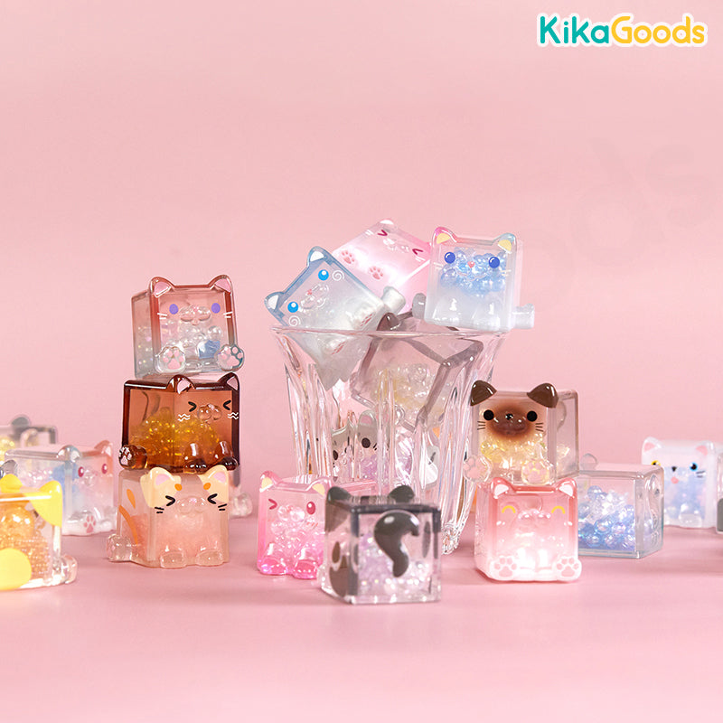 Square Cat Big Size Ice Cube Series Blind Box