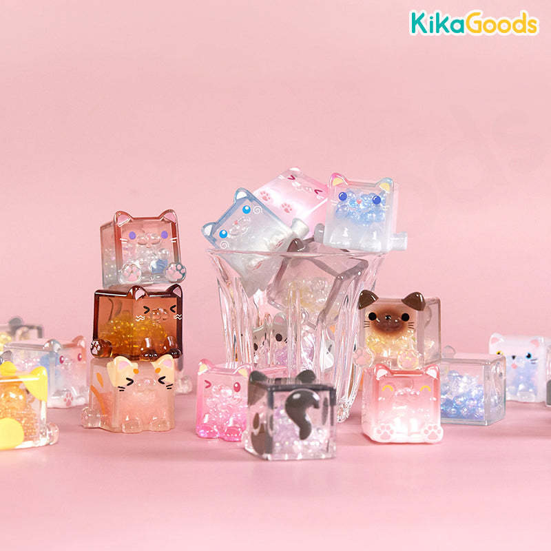 Square Cat Big Size Ice Cube Series Blind Box