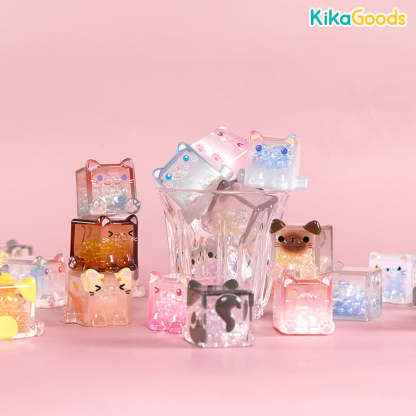 Square Cat Big Size Ice Cube Series Blind Box