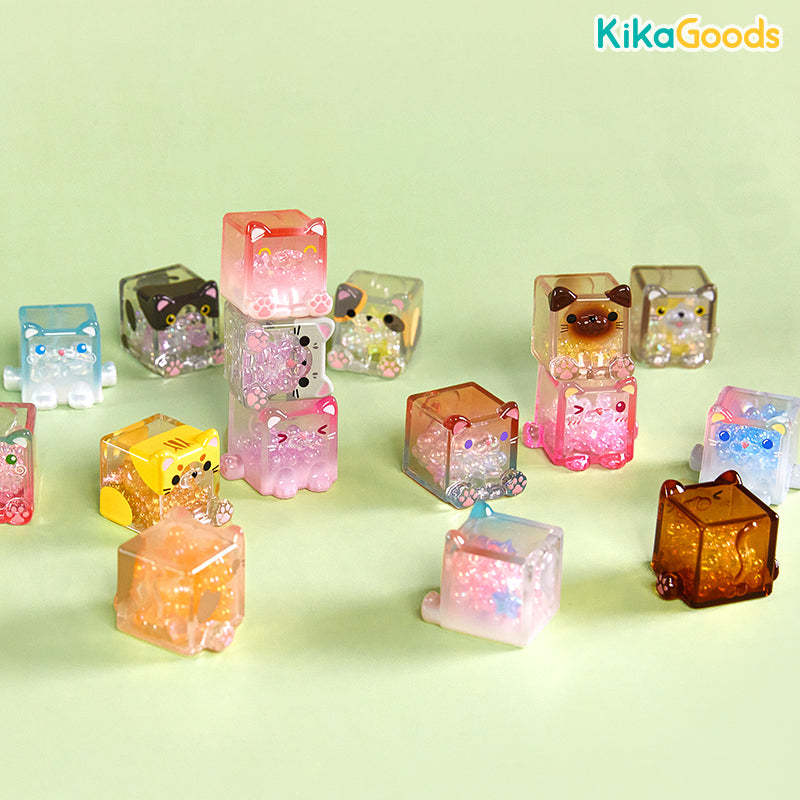 Square Cat Big Size Ice Cube Series Blind Box