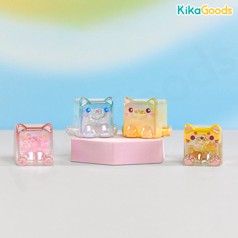 Square Cat Big Size Ice Cube Series Blind Box
