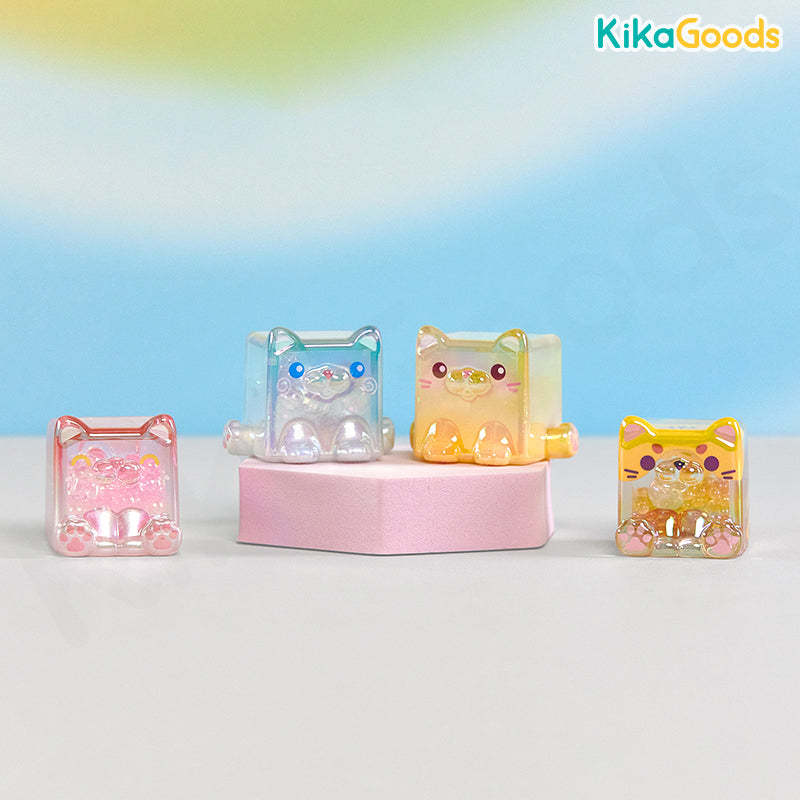 Square Cat Big Size Ice Cube Series Blind Box