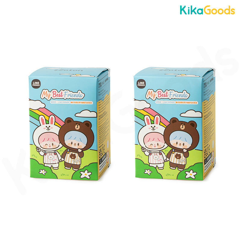 zZoton x LINEFRIENDS My Best Friends Series Plush Blind Box