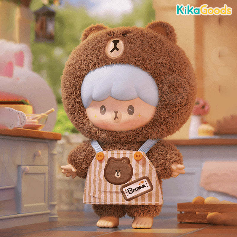 zZoton x LINEFRIENDS My Best Friends Series Plush Blind Box