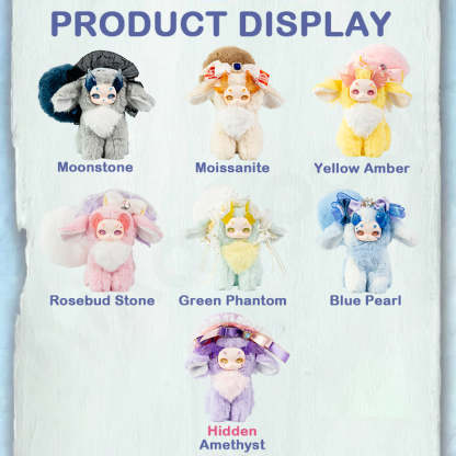 Tutulong Third Generation Fantasy Biology Colorful Crystal Series Plush Blind Box