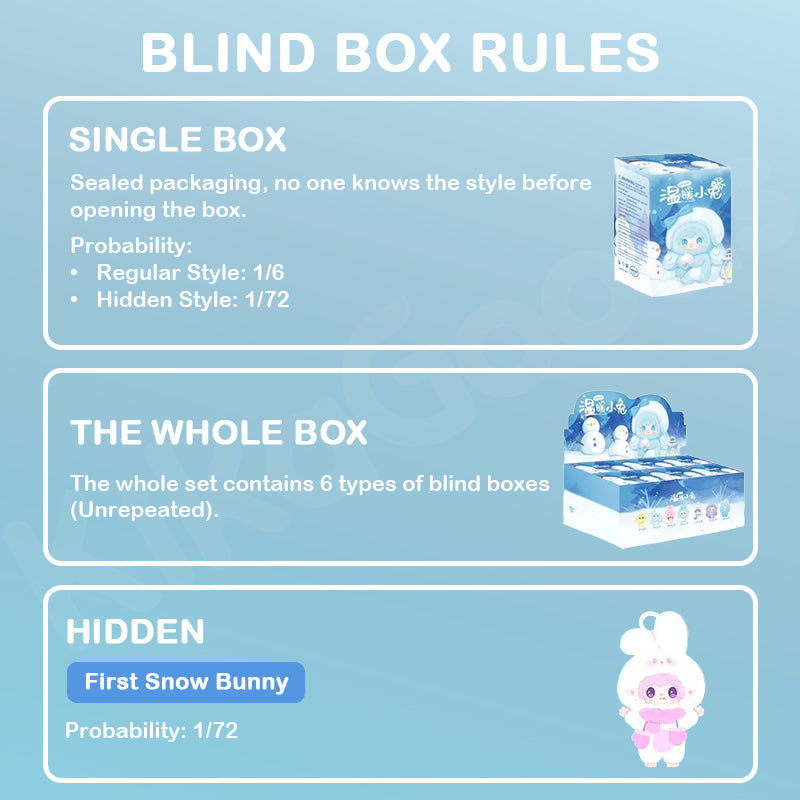 YOOKI Third Generation Warm Bunny Series Plush Blind Box