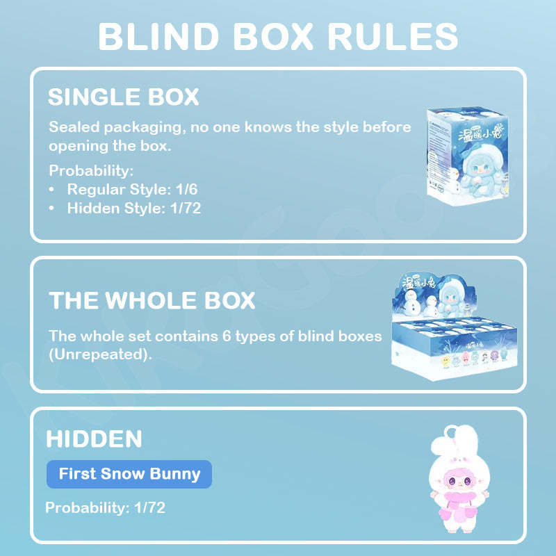 YOOKI Third Generation Warm Bunny Series Plush Blind Box