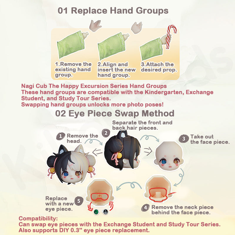 Nagi A Happy Excursion Series Action Figure Blind Box