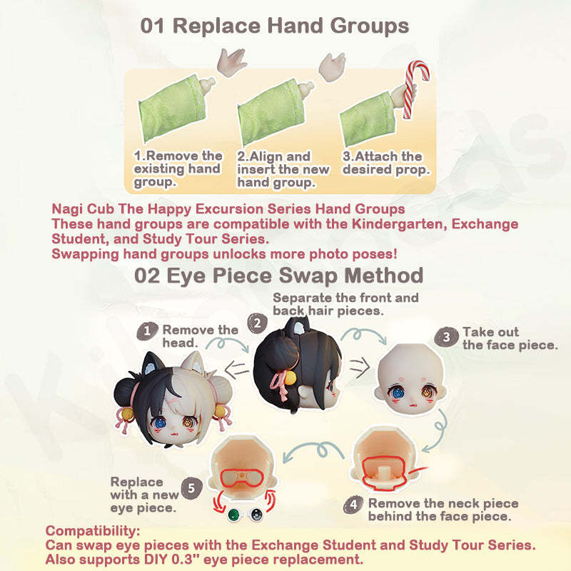 Nagi A Happy Excursion Series Action Figure Blind Box