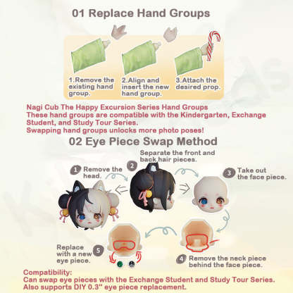 Nagi A Happy Excursion Series Action Figure Blind Box