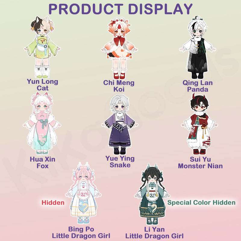 Nagi A Happy Excursion Series Action Figure Blind Box