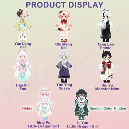 Nagi A Happy Excursion Series Action Figure Blind Box