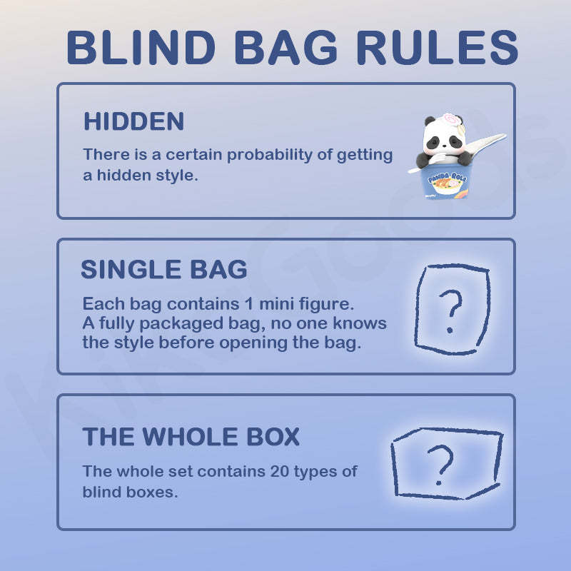 Panda Roll MiniMe Dress Up Series Blind Bag