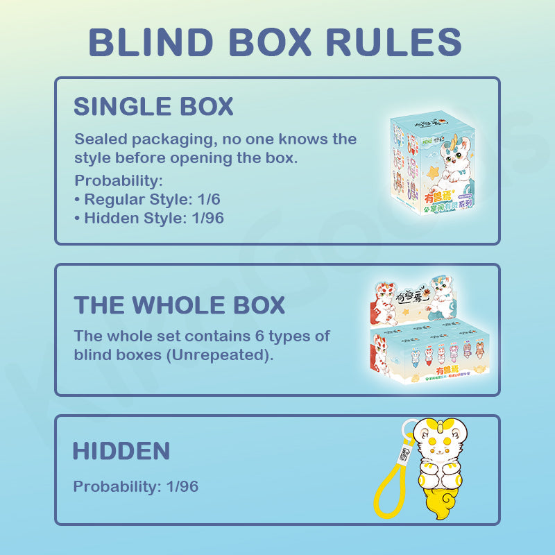 Fabulous Beasts Palm Have Spirit Series Plush Blind Box