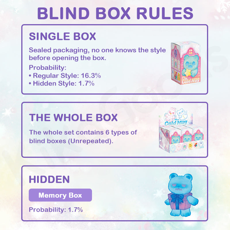 ShinWoo The Cold Hug Series Plush Blind Box