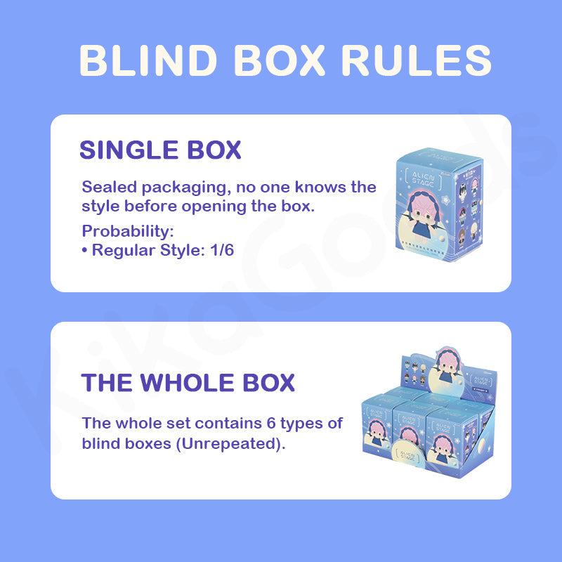 Alien Stage Mini Doll Pendant Series Plush Blind Box