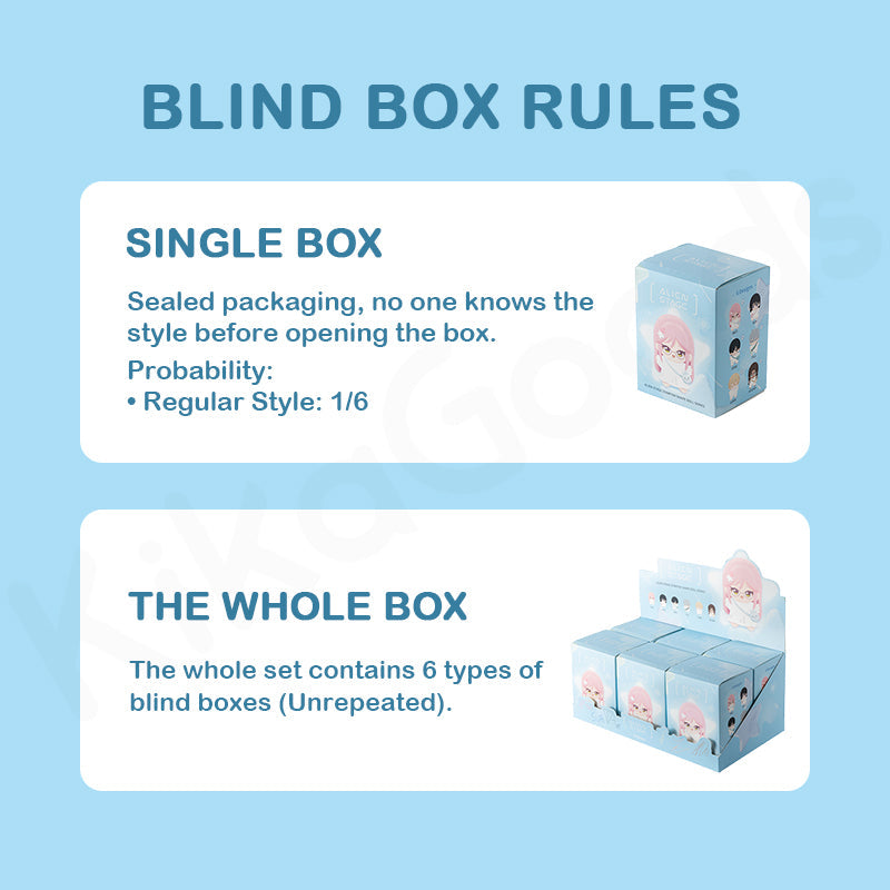 Alien Stage Starfish Doll Pendant Series Plush Blind Box