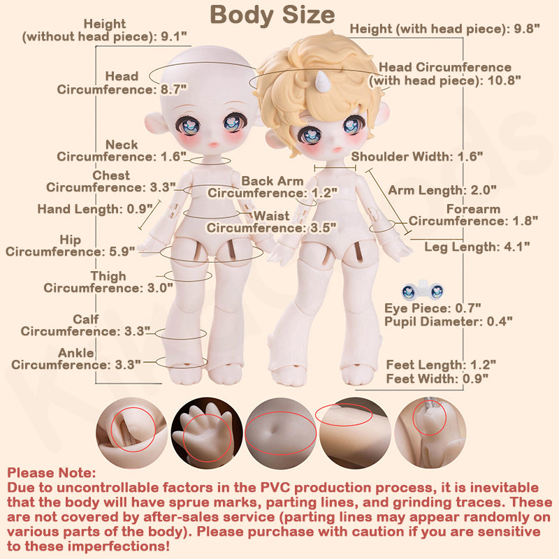 Penny's Box 3rd Anniversary Commemorative Limited Edition-Antu 1/6 BJD Action Figure