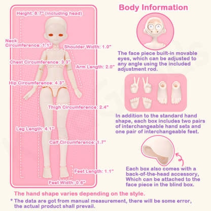 Light Nightmare Twins Series MJD Action Figure Blind Box