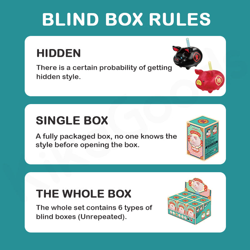 LuLu The Piggy Lucky Fortune Piggy Series Blind Box