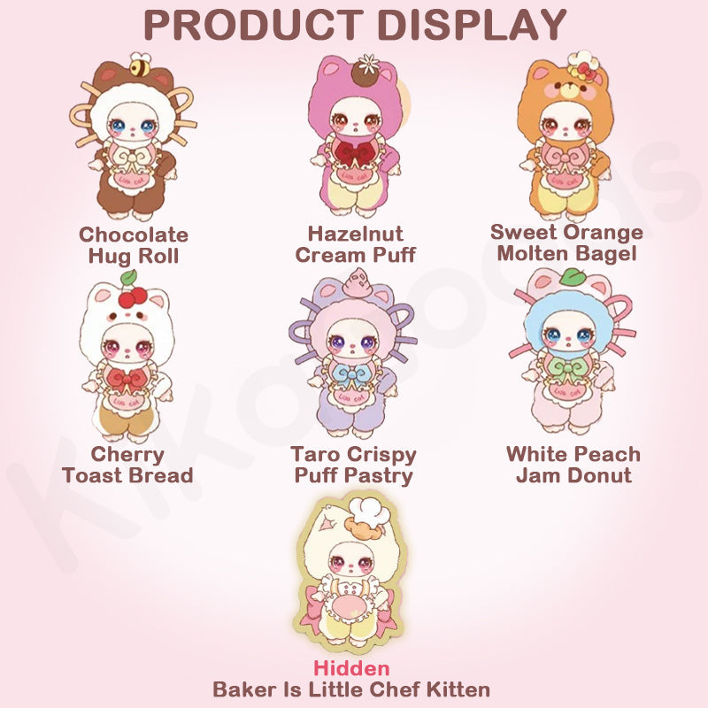 Liila's Chef Kitten Series Plush Blind Box