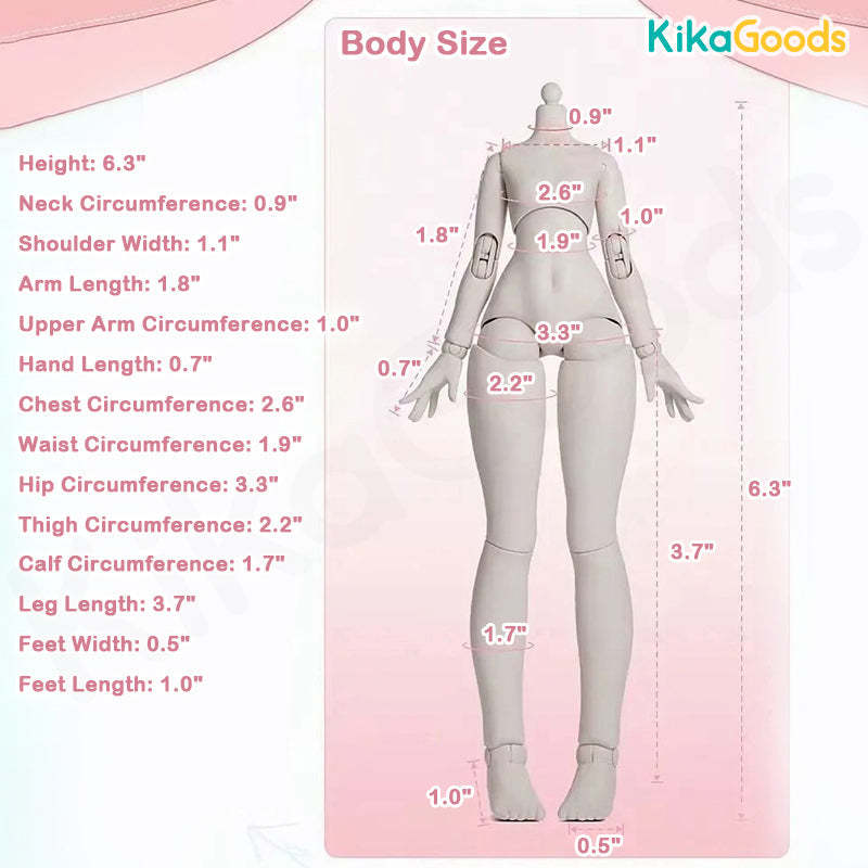 Sugary Girls Series 1/8 Action Figure MJD Blind Box