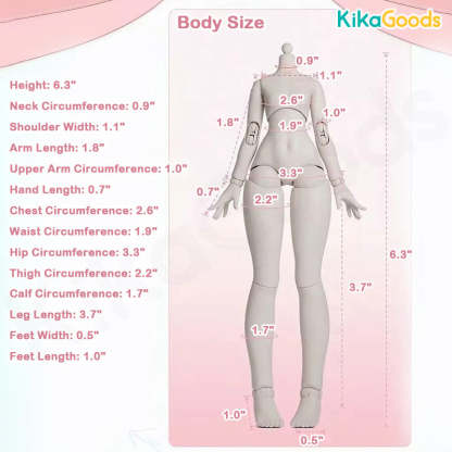 Sugary Girls Series 1/8 Action Figure MJD Blind Box