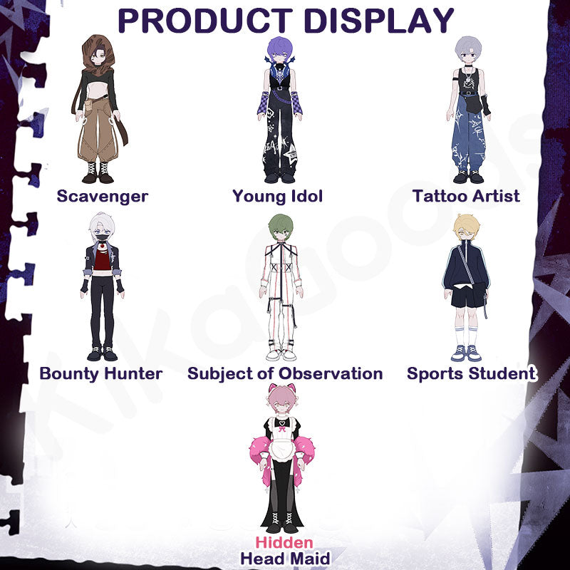 Zack Event Series 1/8 Action Figure BJD Blind Box