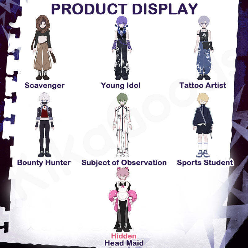 Zack Event Series 1/8 Action Figure BJD Blind Box