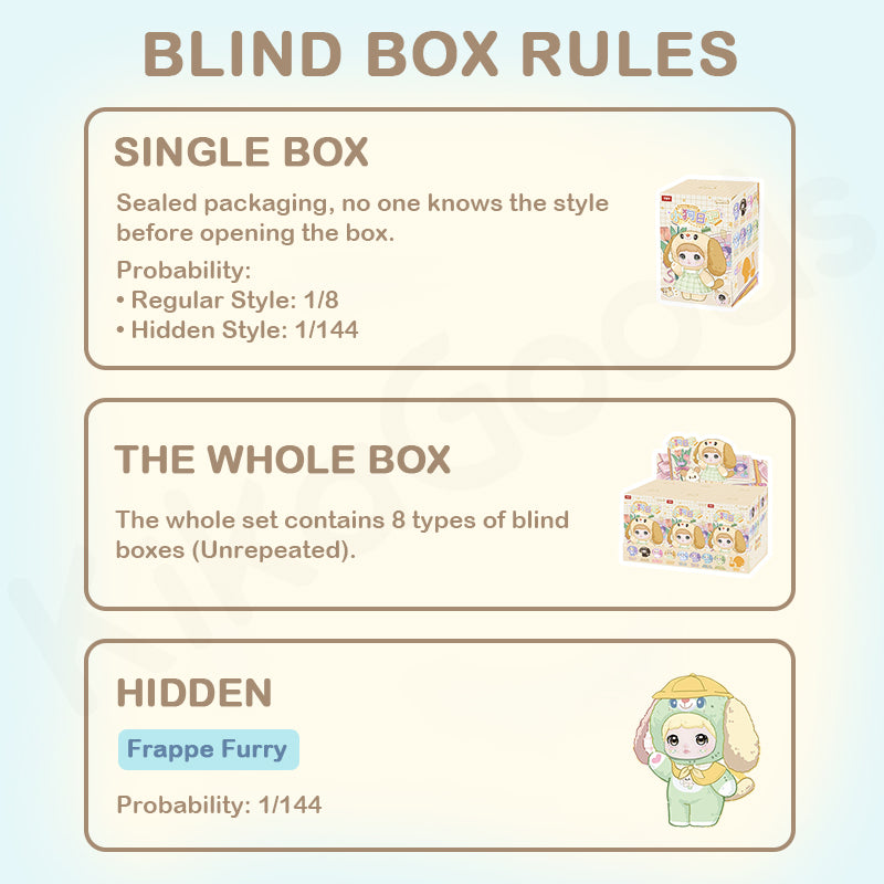 Nommi Puppy Diary Series Plush Blind Box