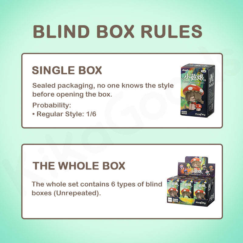 Moogutong Little Mushroom Girl Series Blind Box