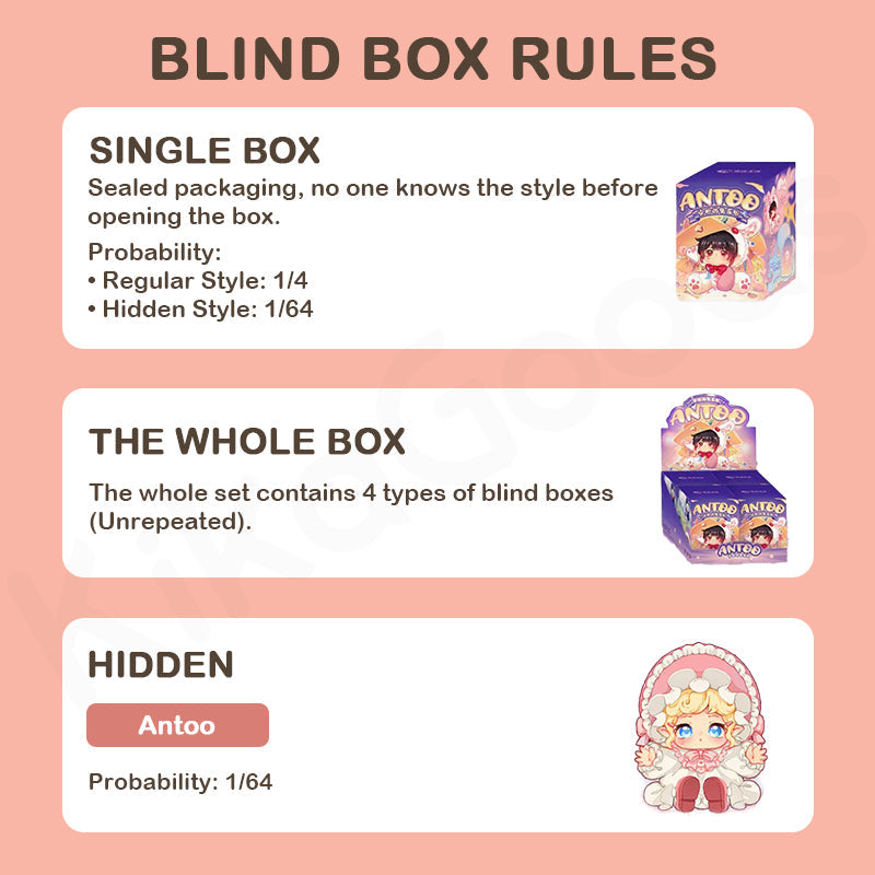ANTOO Antoo's Paradise Lost Series Plush Blind Box