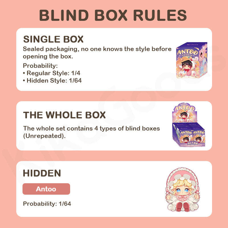ANTOO Antoo's Paradise Lost Series Plush Blind Box
