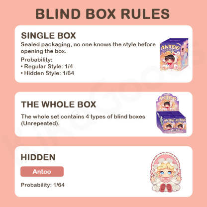 ANTOO Antoo's Paradise Lost Series Plush Blind Box