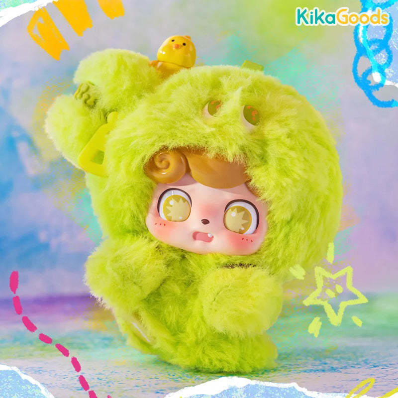Q.Kid Emotional Hairy Monsters Series Plush Blind Box