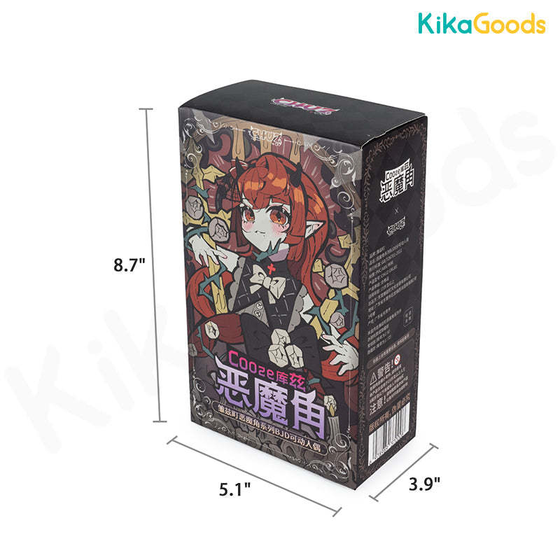 Cooze Devil Horns Series 1/8 Action Figure BJD Blind Box