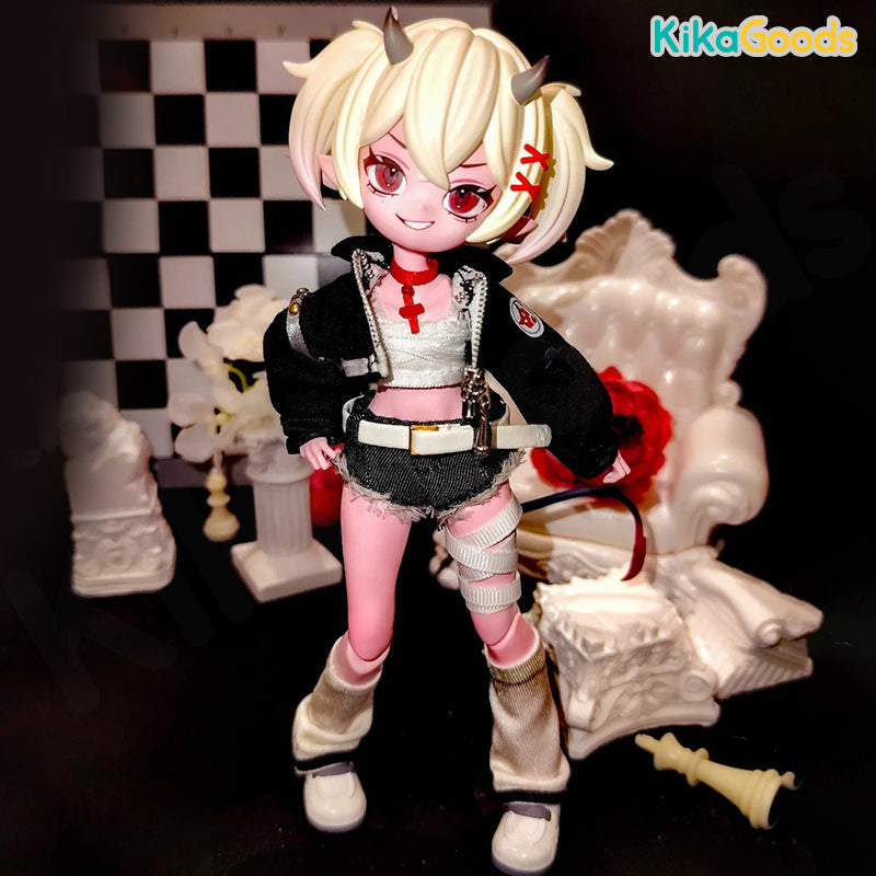 Cooze Devil Horns Series 1/8 Action Figure BJD Blind Box